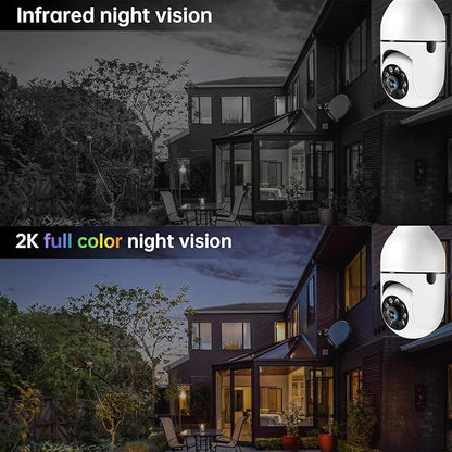 Indoor/Outdoor Light Bulb Security Camera